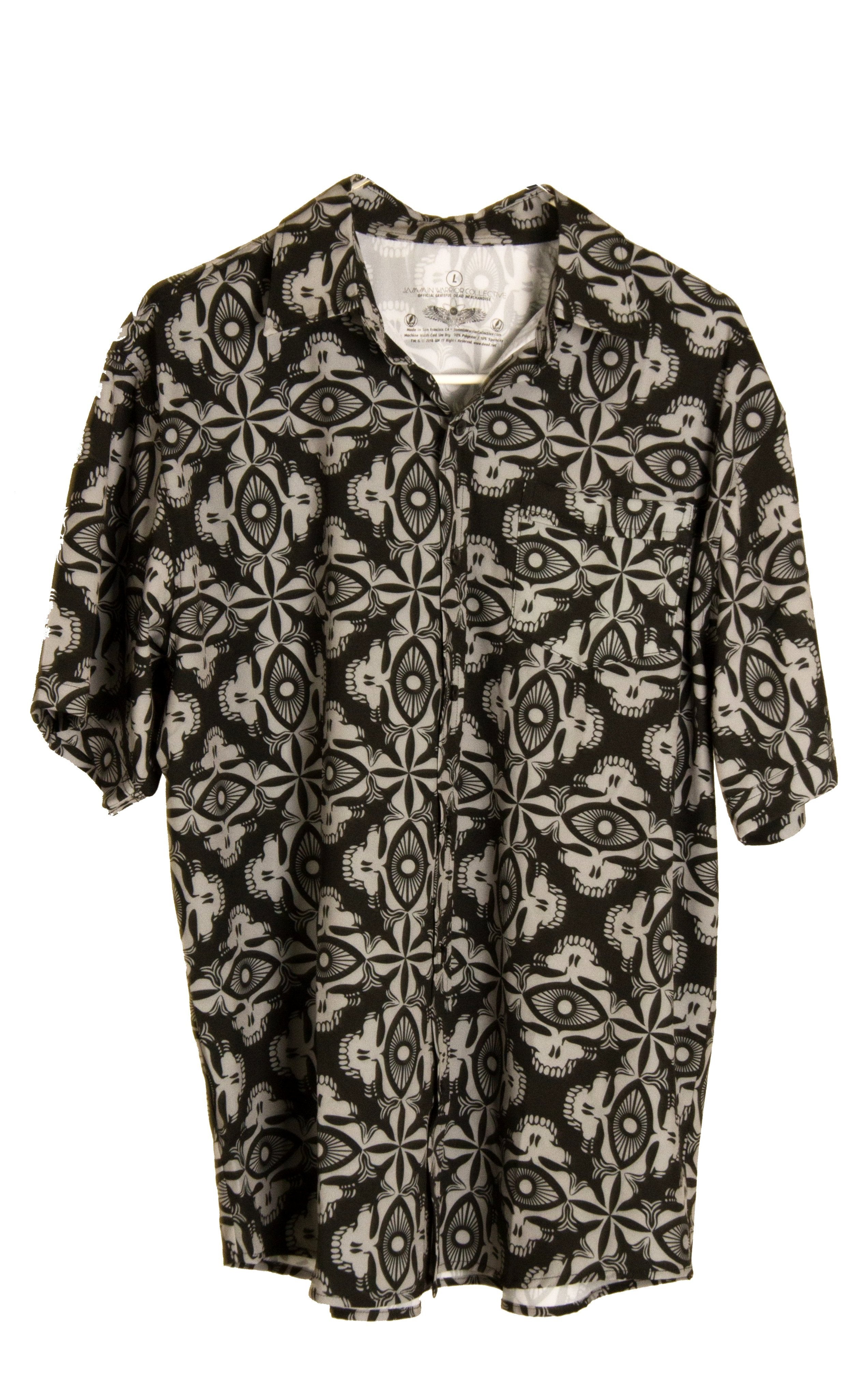 Tiki Grateful Dead Dress Shirt - Warrior Within Designs ,Shirt 