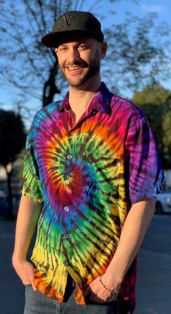 Tiedye Button Down