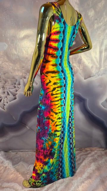 Large Bean Dyes SLAY Dress #3, handmade tie dye from Love on Haight