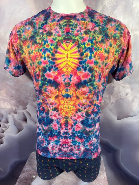 Large Paul Kenney The Godfather of Tiedye #5, tie dye t-shirt from Love on Haight