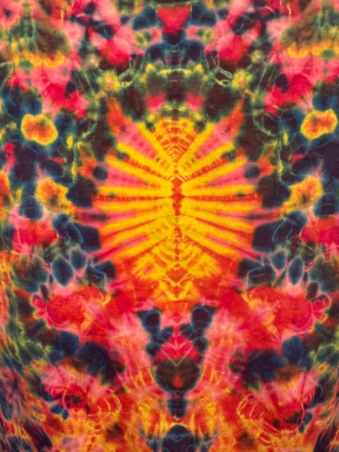 Large Paul Kenney The Godfather of Tiedye #5, tie dye t-shirt from Love on Haight