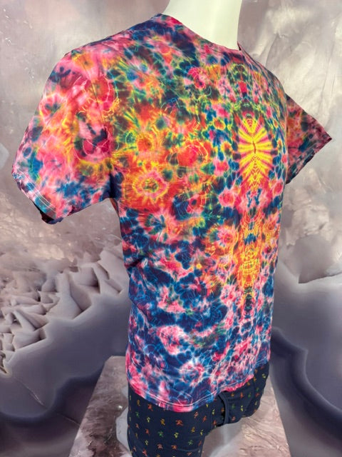 Large Paul Kenney The Godfather of Tiedye #5, tie dye t-shirt from Love on Haight