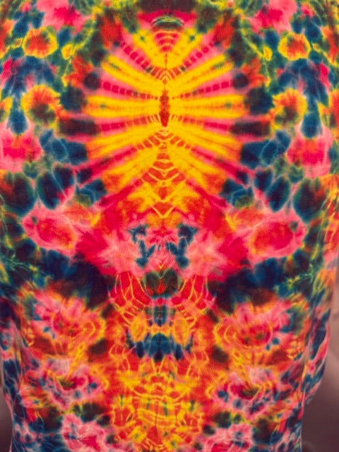 Large Paul Kenney The Godfather of Tiedye #5, tie dye t-shirt from Love on Haight