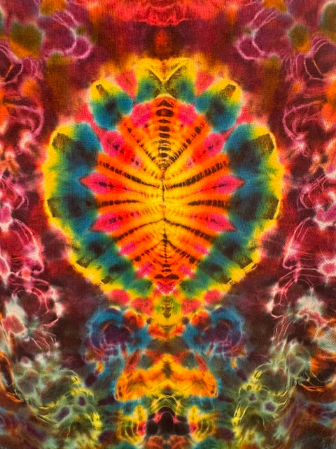 XL Paul Kenney The Godfather of Tiedye #41, tie dye t-shirt from Love on Haight