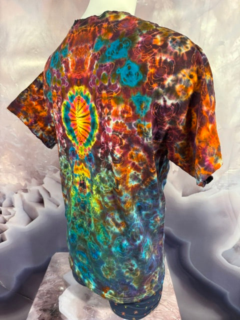 XL Paul Kenney The Godfather of Tiedye #41, tie dye t-shirt from Love on Haight