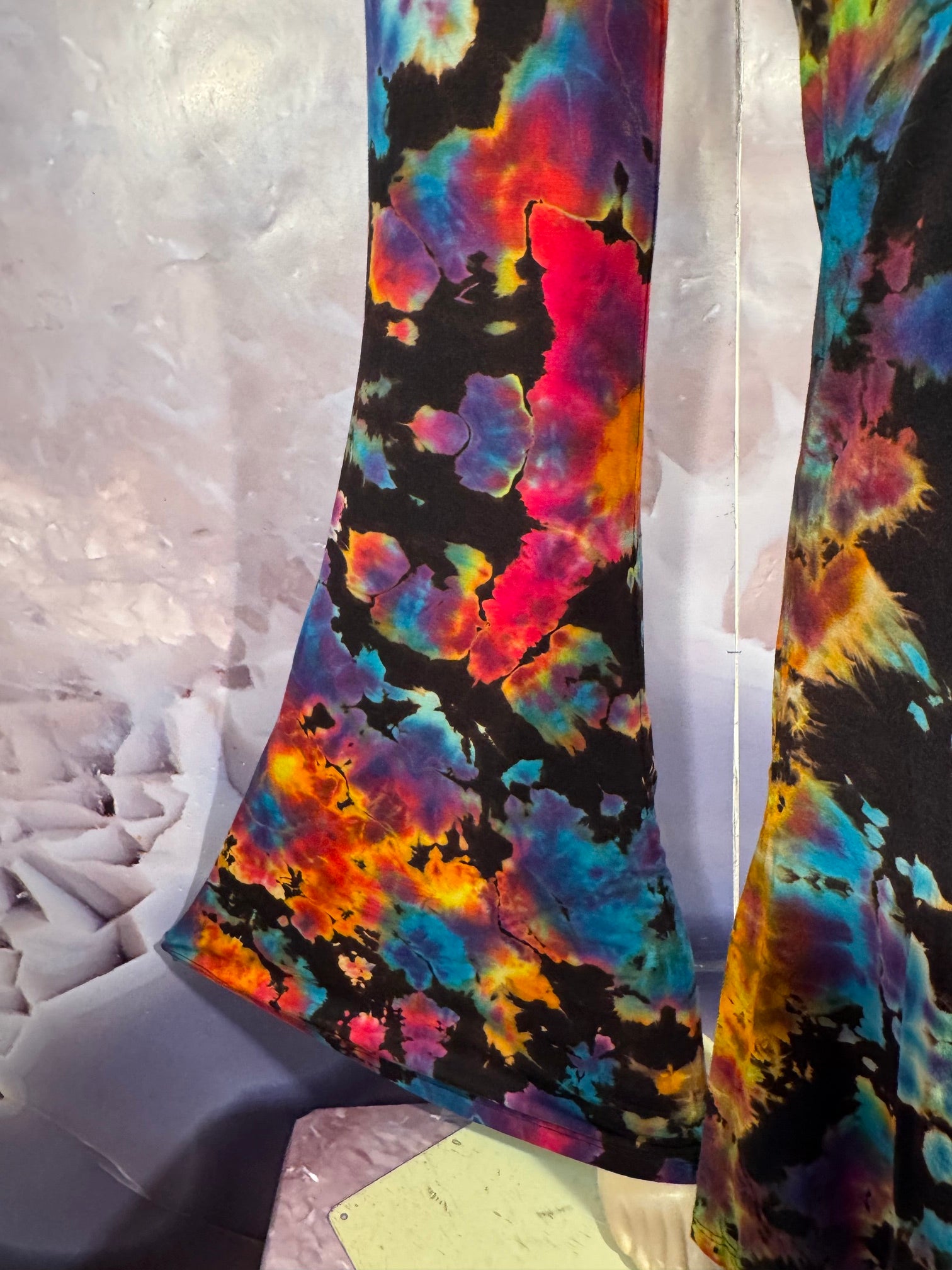 Medium REVERSE Psychedelic Serenity Dyes McGee Bell Bottom #4