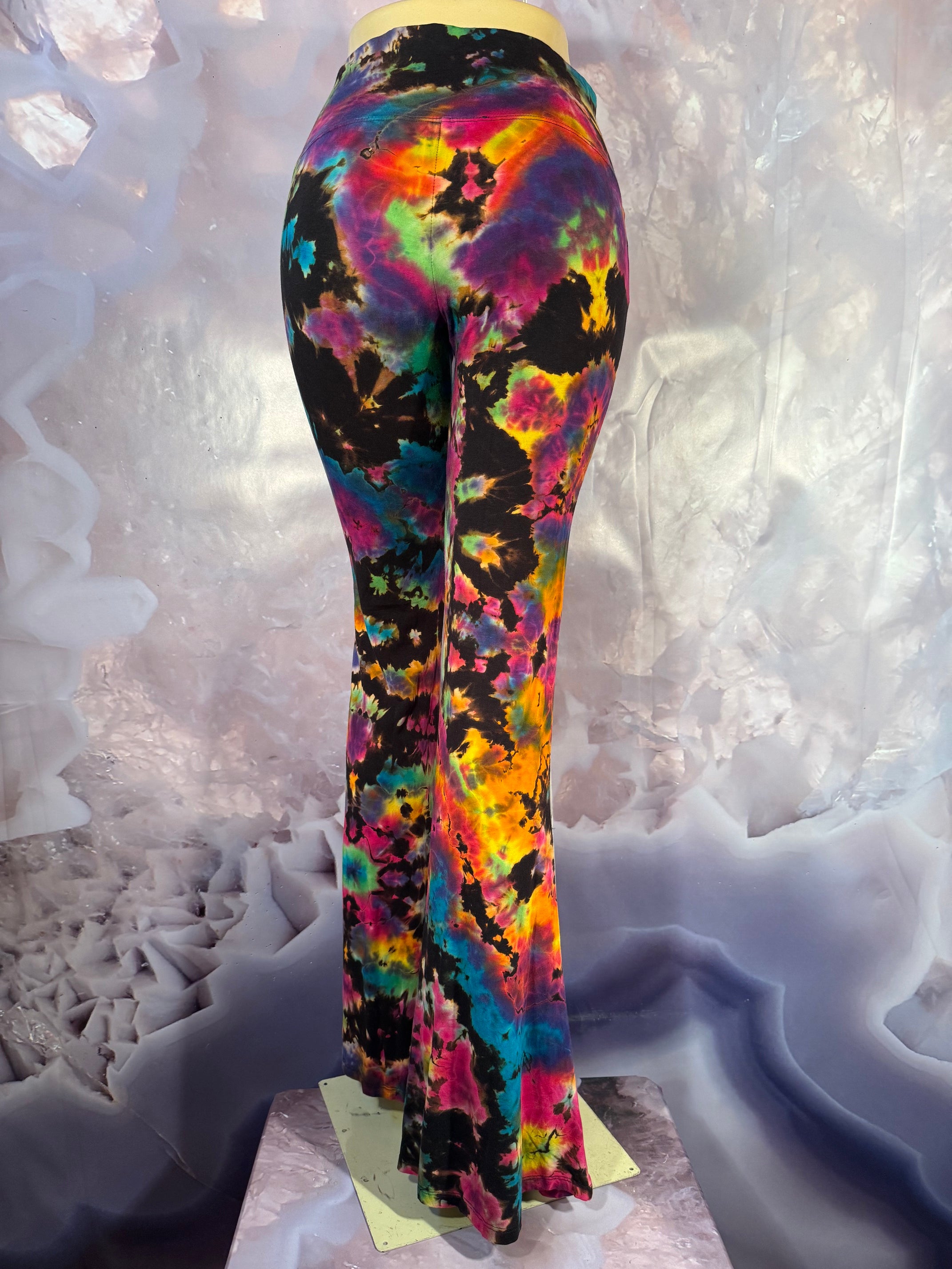 Medium REVERSE Psychedelic Serenity Dyes McGee Bell Bottom #3