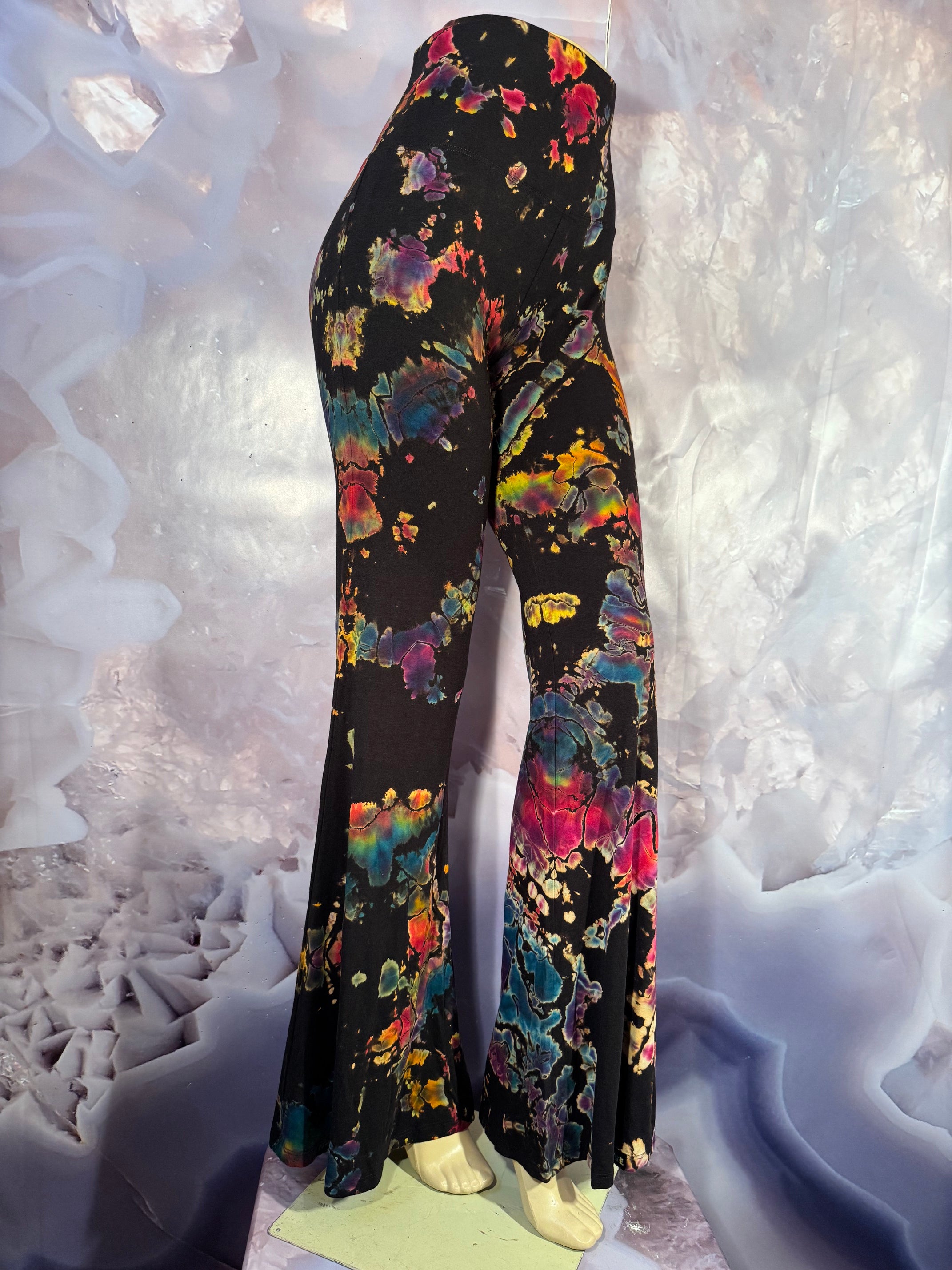 Large REVERSE Psychedelic Serenity Dyes McGee Bell Bottom #5