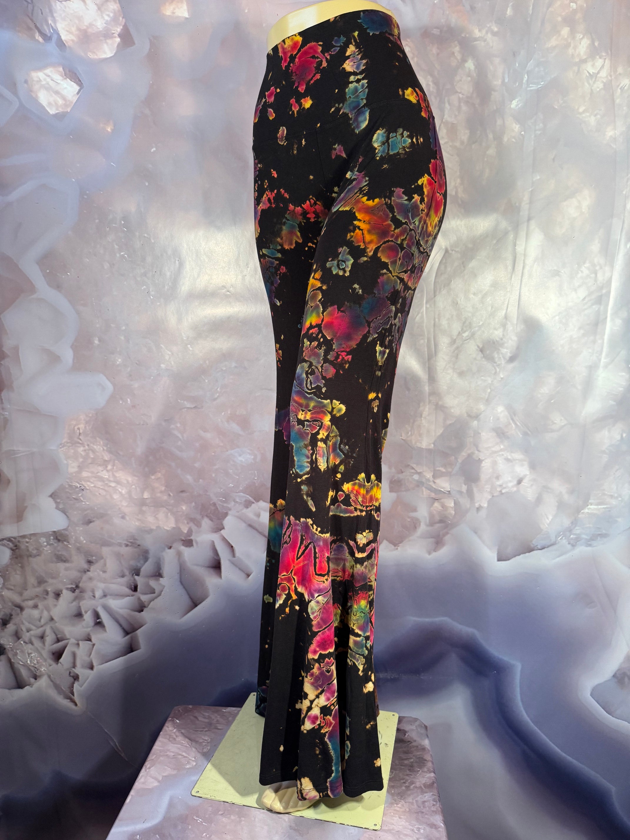 Large REVERSE Psychedelic Serenity Dyes McGee Bell Bottom #5