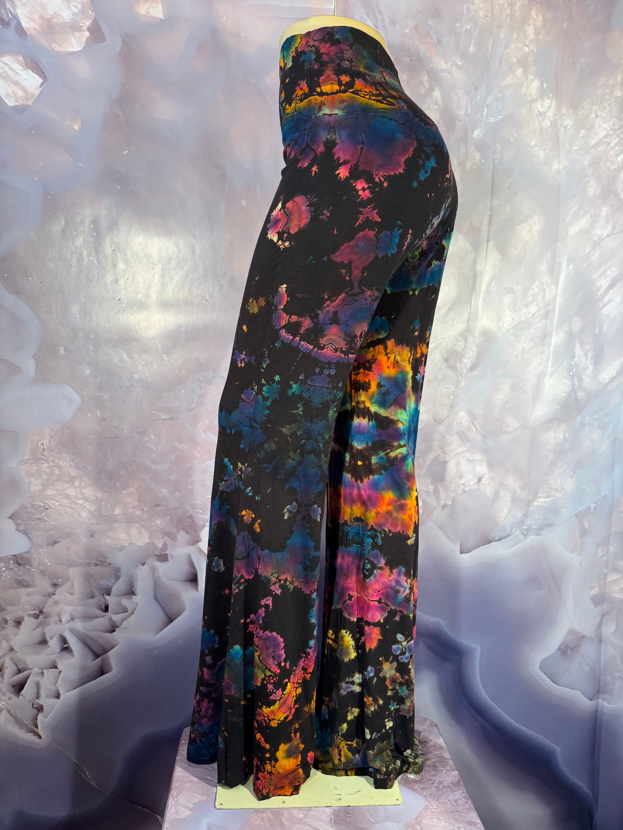 XL REVERSE Psychedelic Serenity Dyes McGee Bell Bottom #7