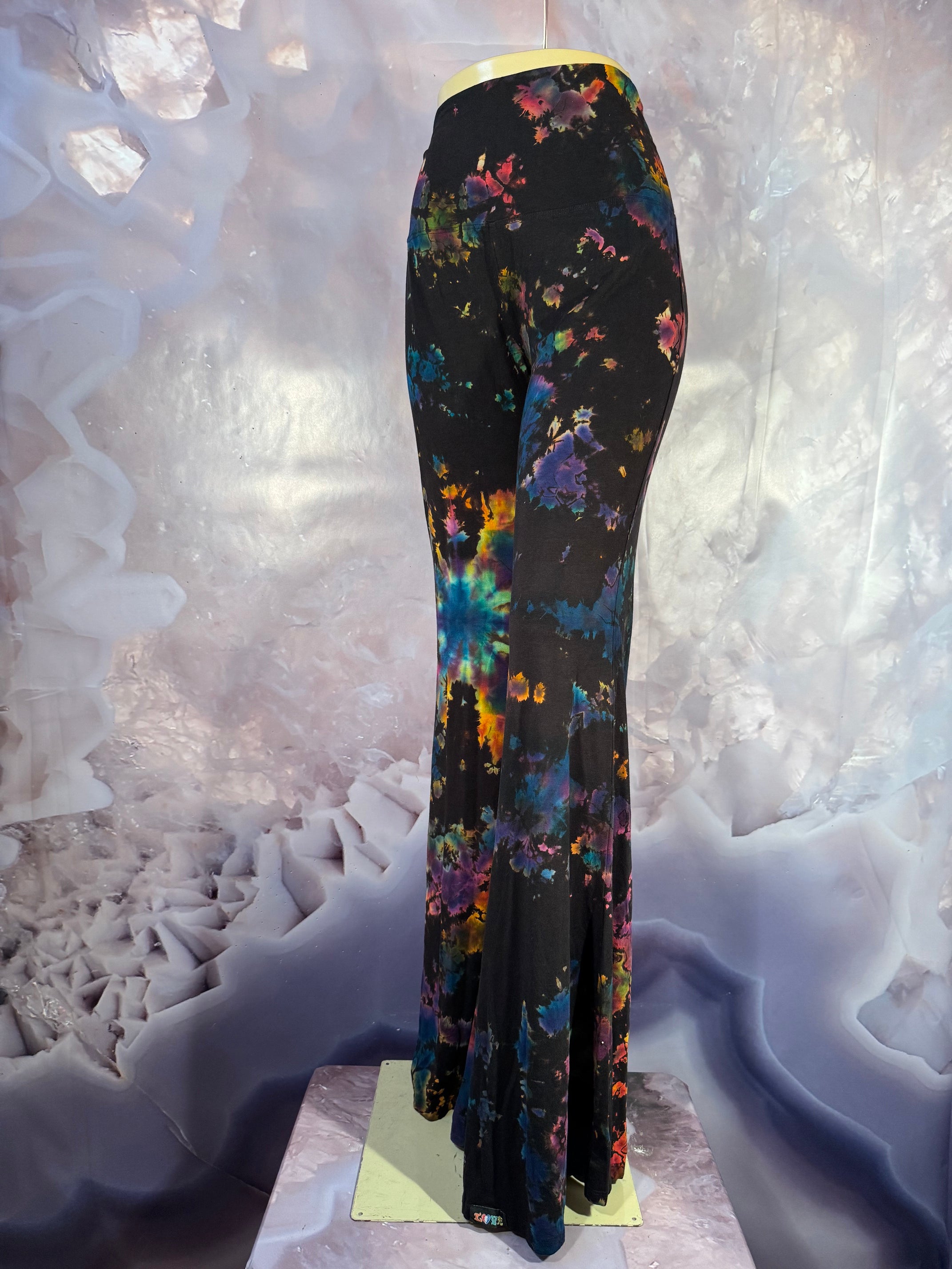 XL REVERSE Psychedelic Serenity Dyes McGee Bell Bottom #7
