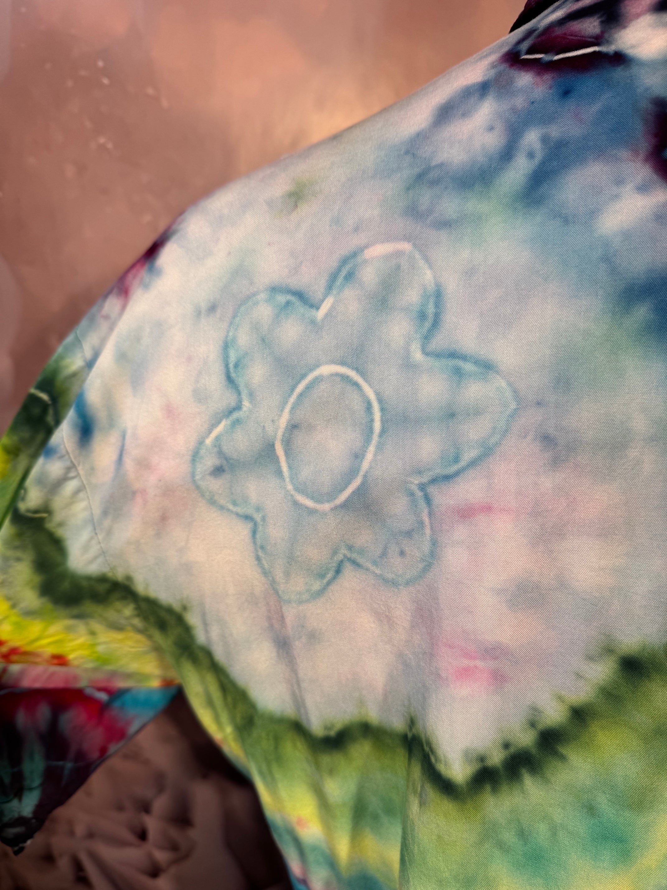 XL Tyrannosaurus Dyes Button Down #10