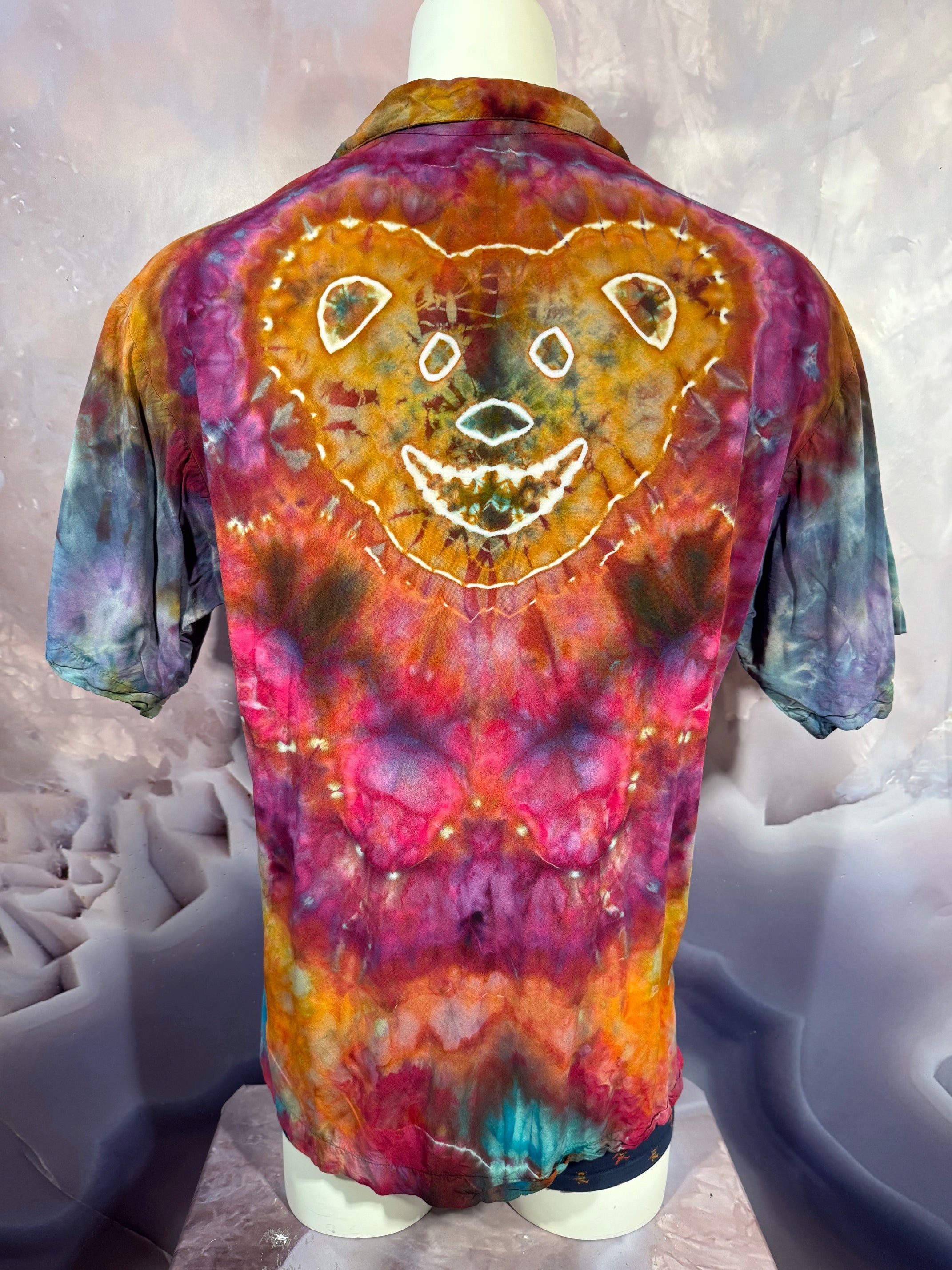 Large Tyrannosaurus Dyes Button Down #7