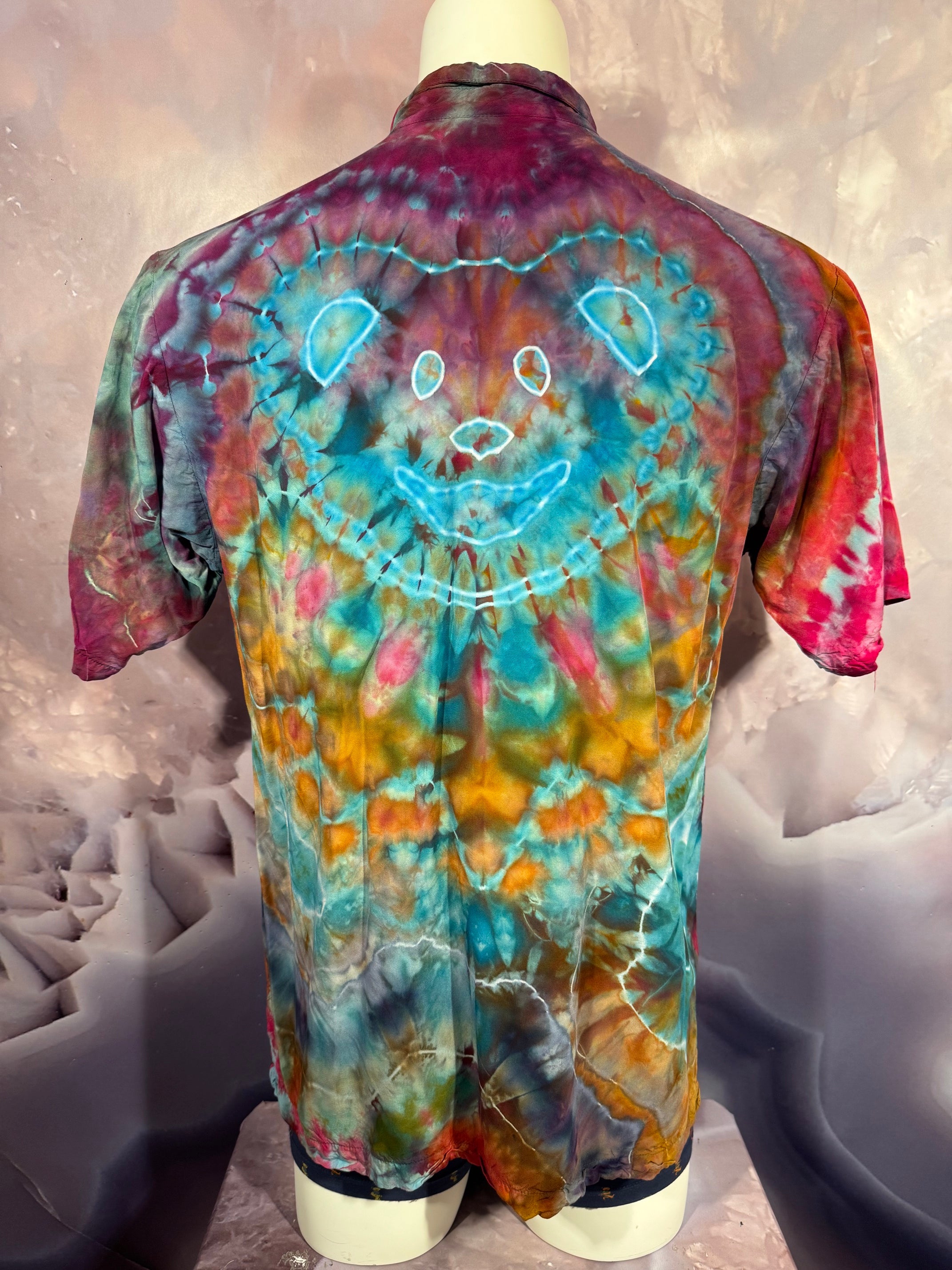 Medium Tyrannosaurus Dyes Button Down #4