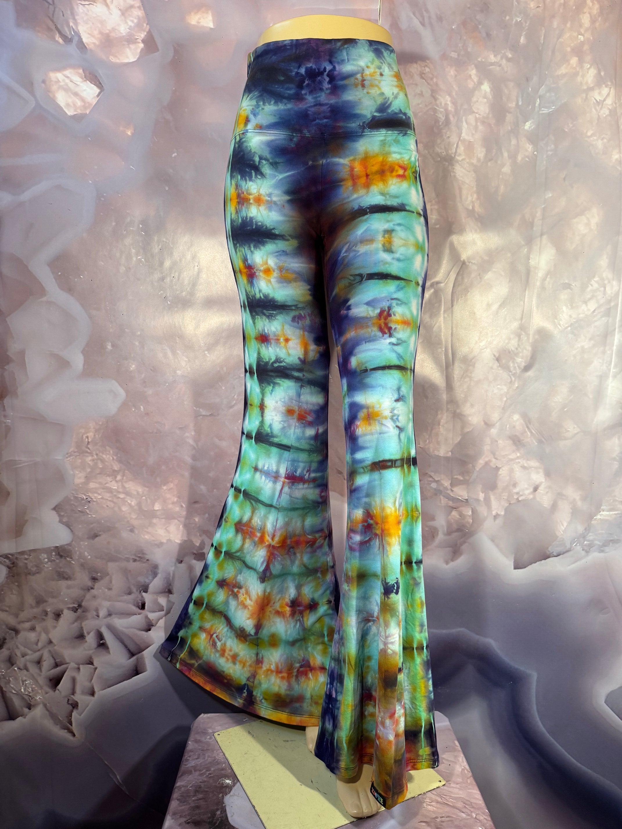 Large Colorfully Blessed McGee Bell Bottom #5