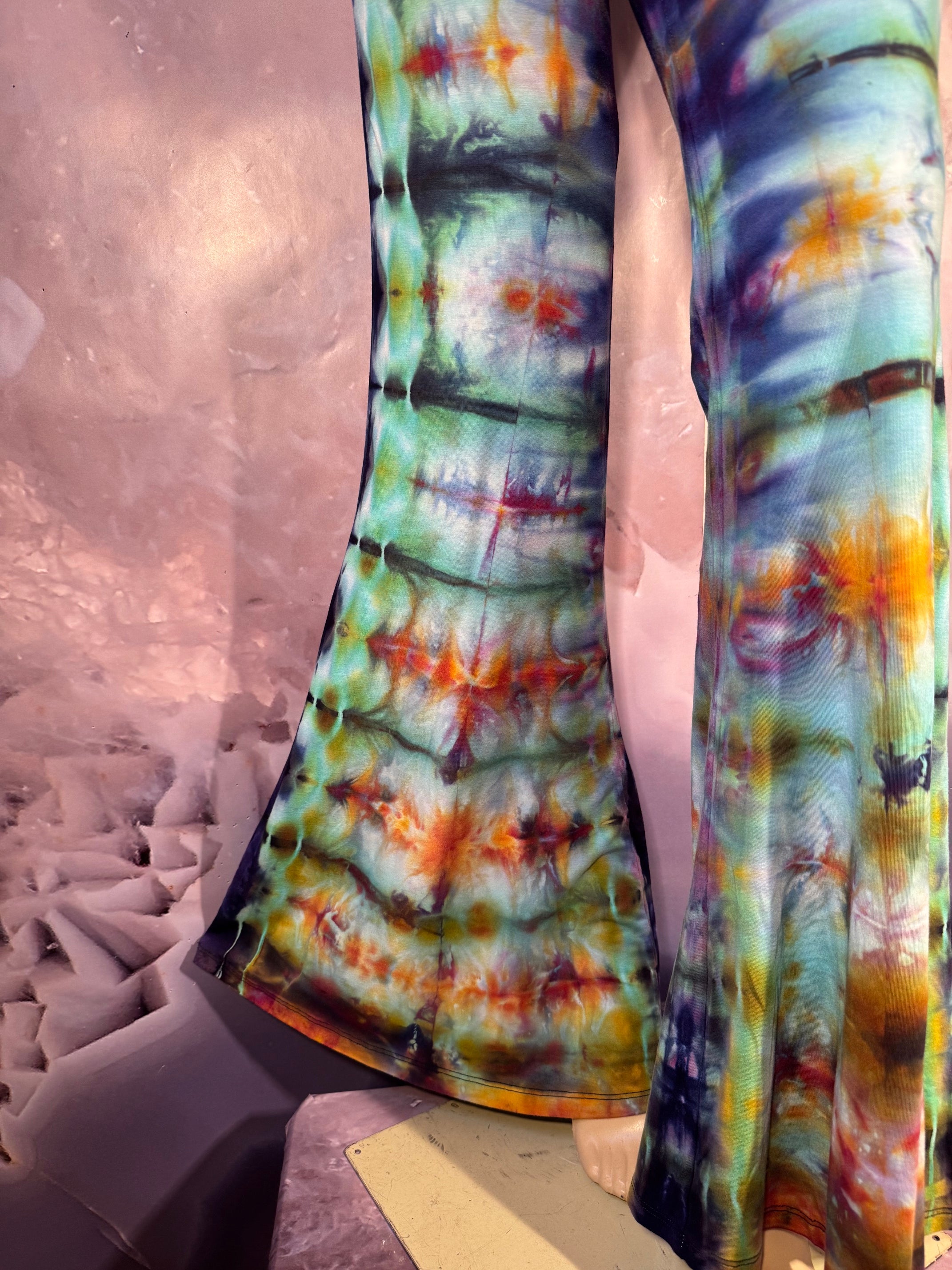 Large Colorfully Blessed McGee Bell Bottom #5
