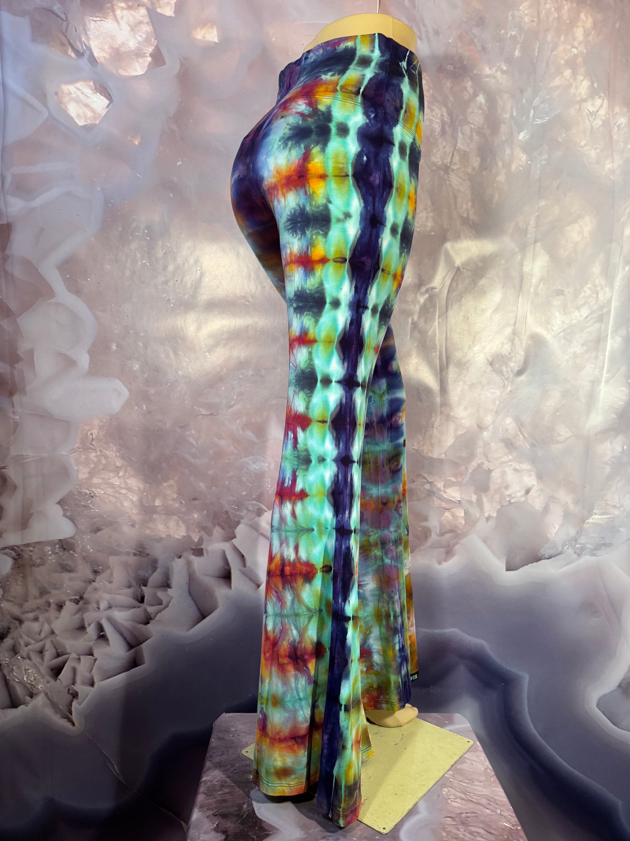 Large Colorfully Blessed McGee Bell Bottom #5