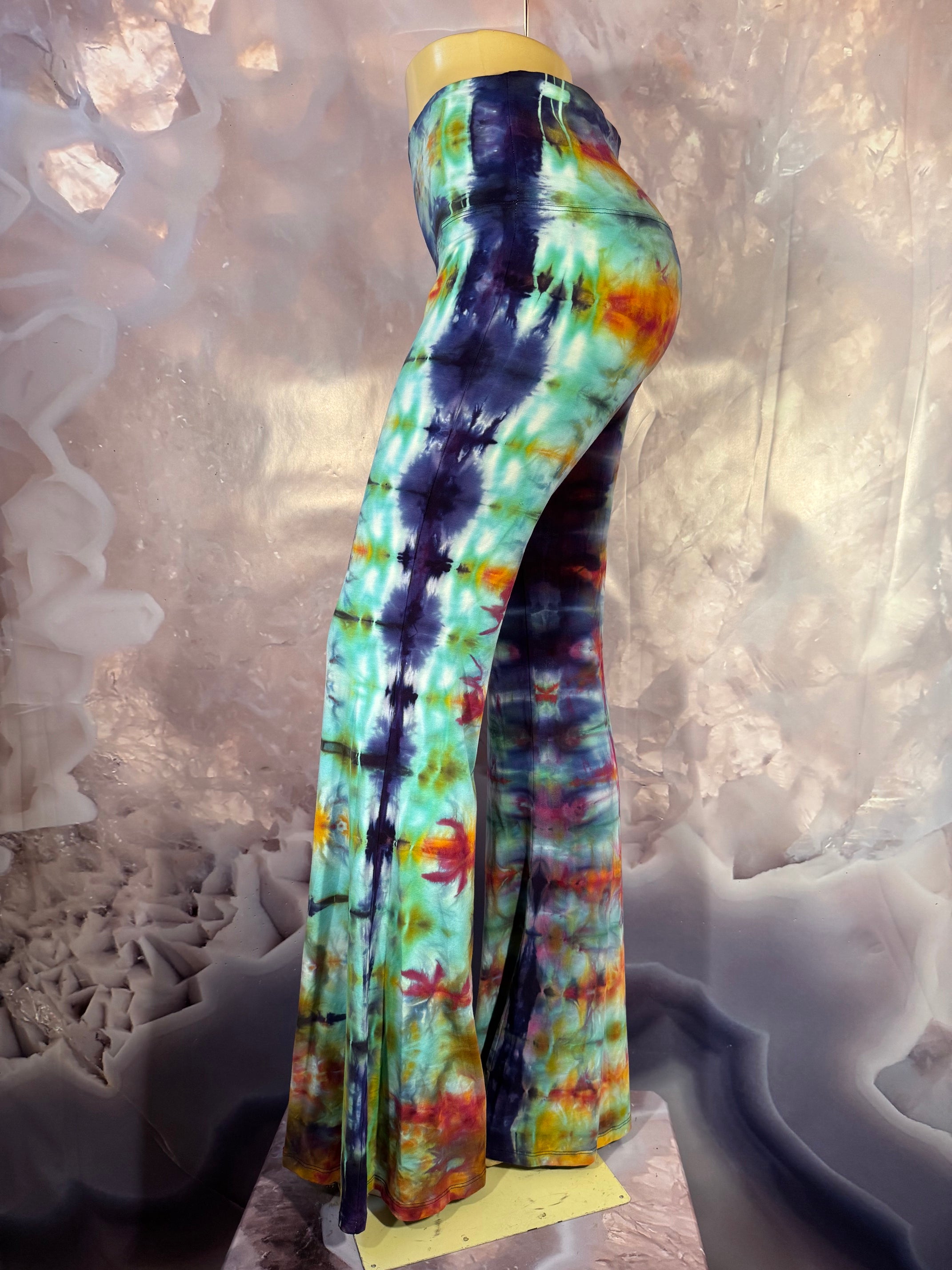 Large Colorfully Blessed McGee Bell Bottom #5