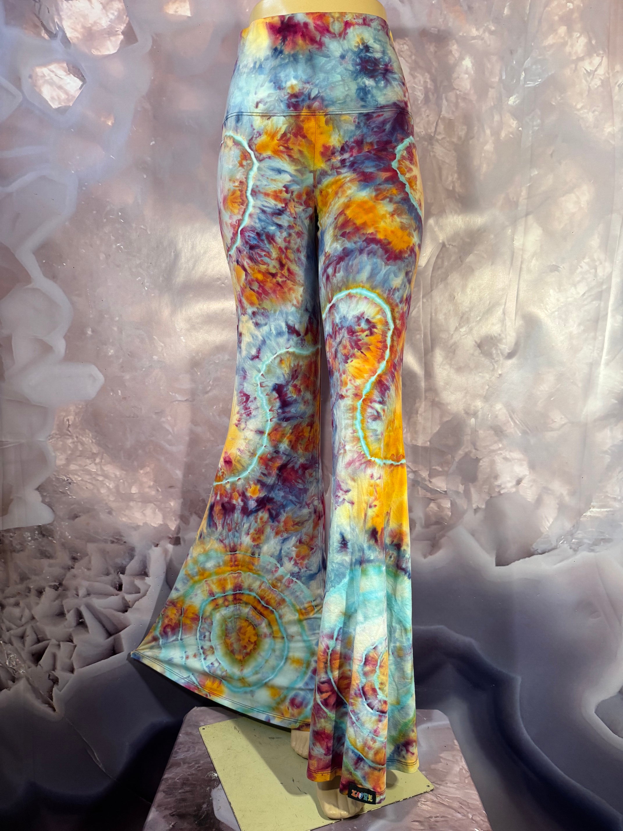 Large Colorfully Blessed McGee Bell Bottom #6