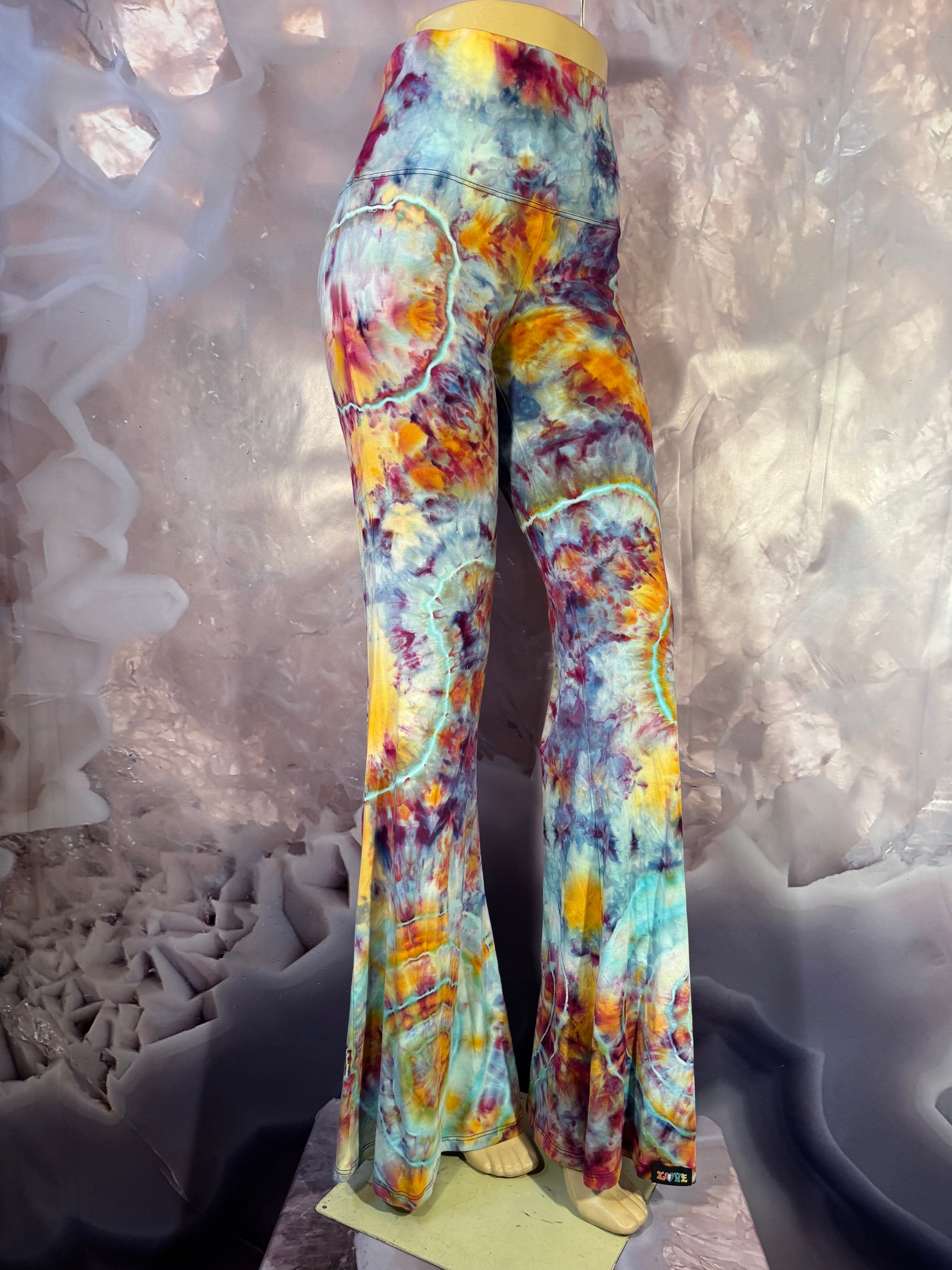 Large Colorfully Blessed McGee Bell Bottom #6