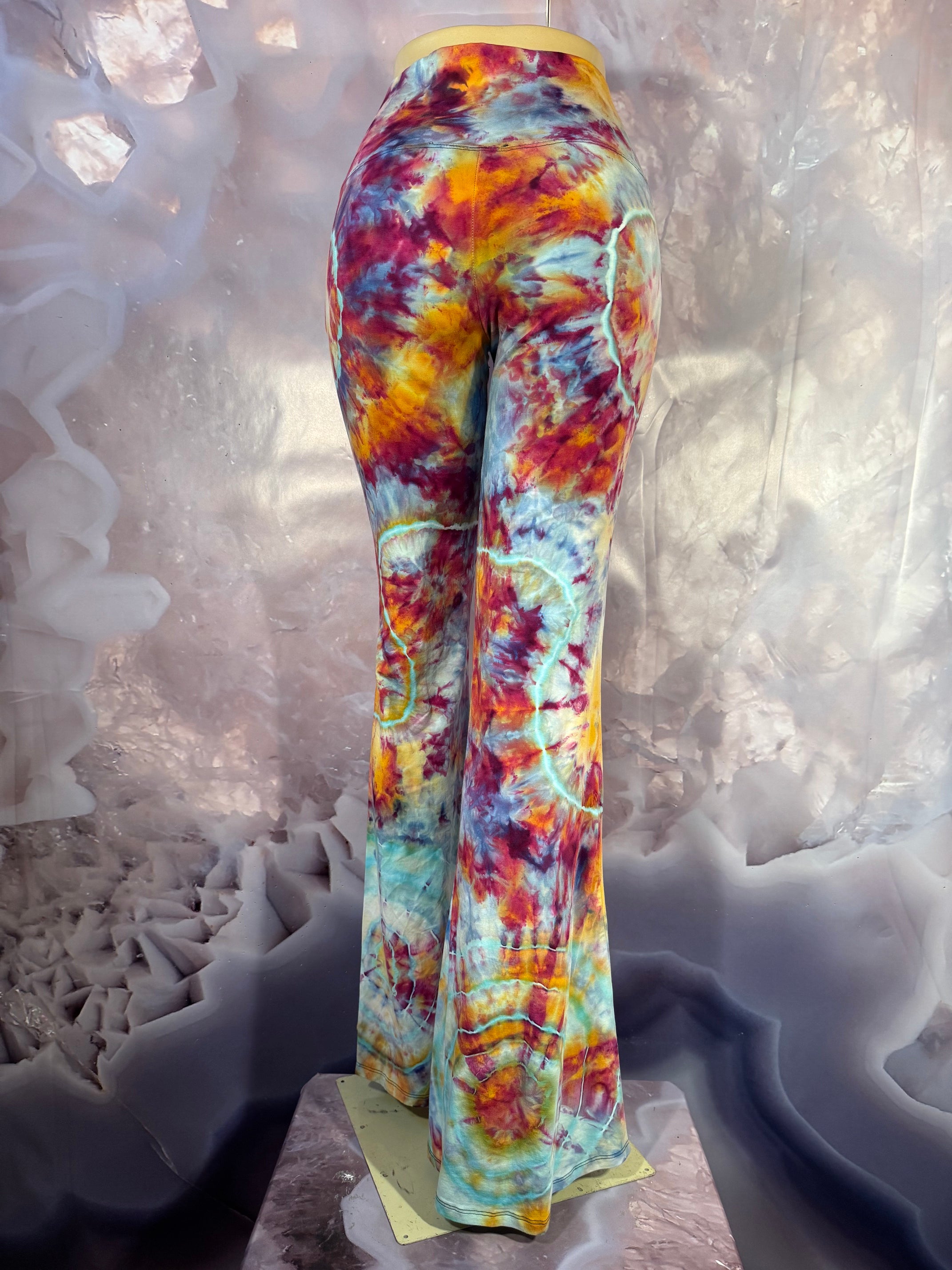 Large Colorfully Blessed McGee Bell Bottom #6
