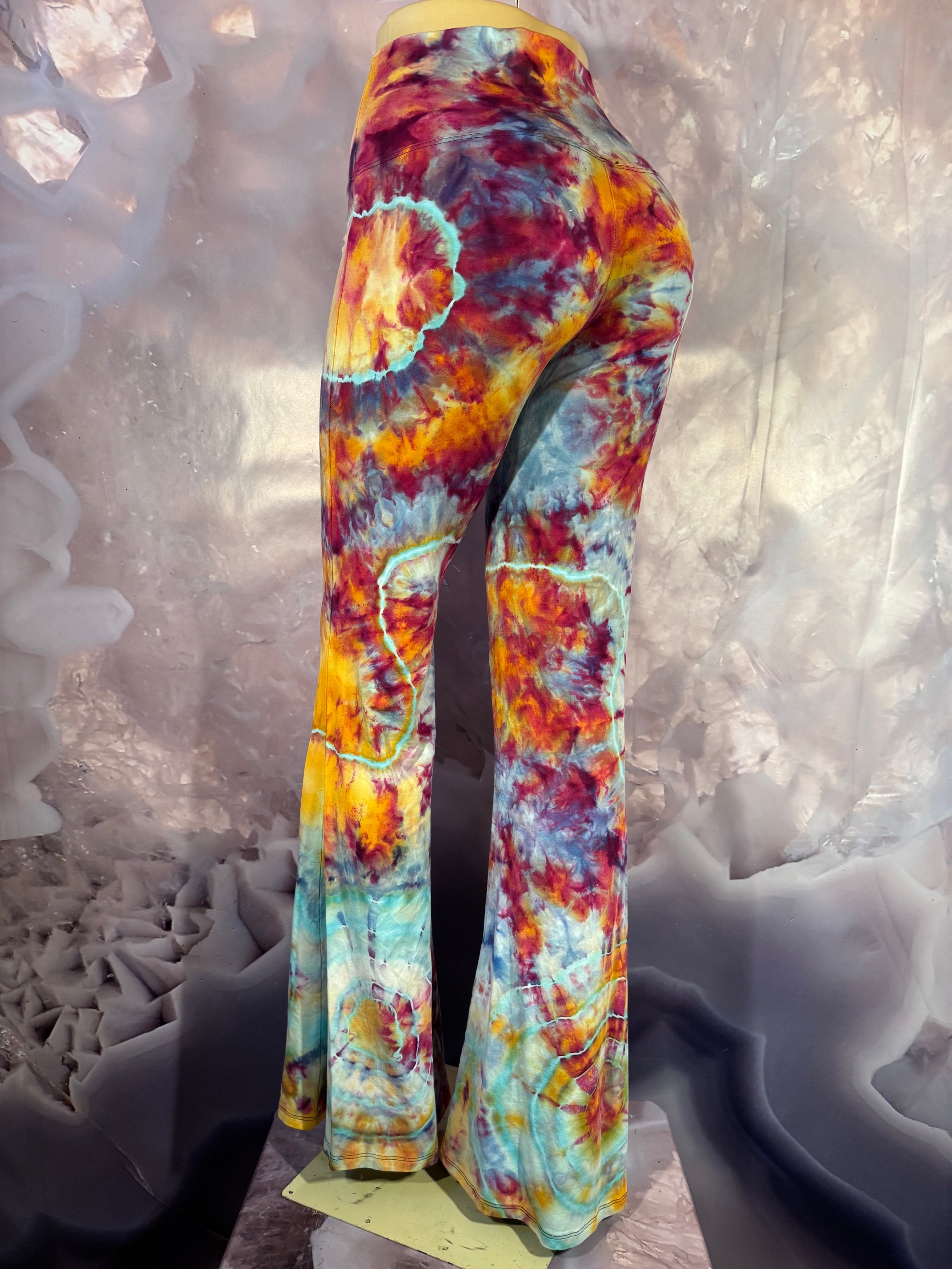 Large Colorfully Blessed McGee Bell Bottom #6