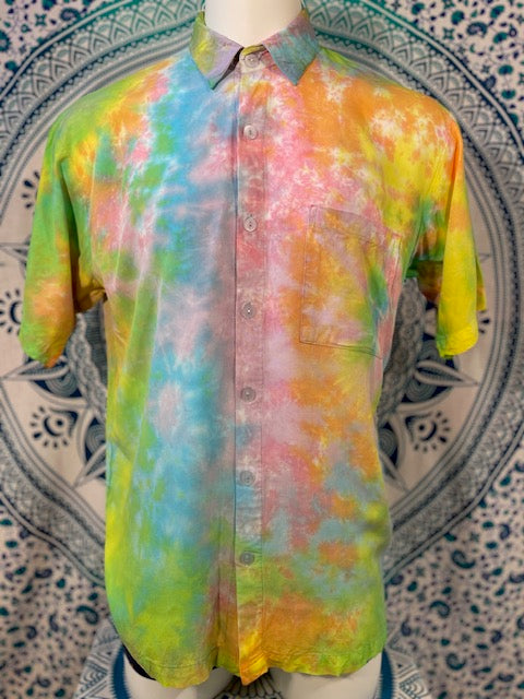 Colors of Love Rayon Button Down #5
