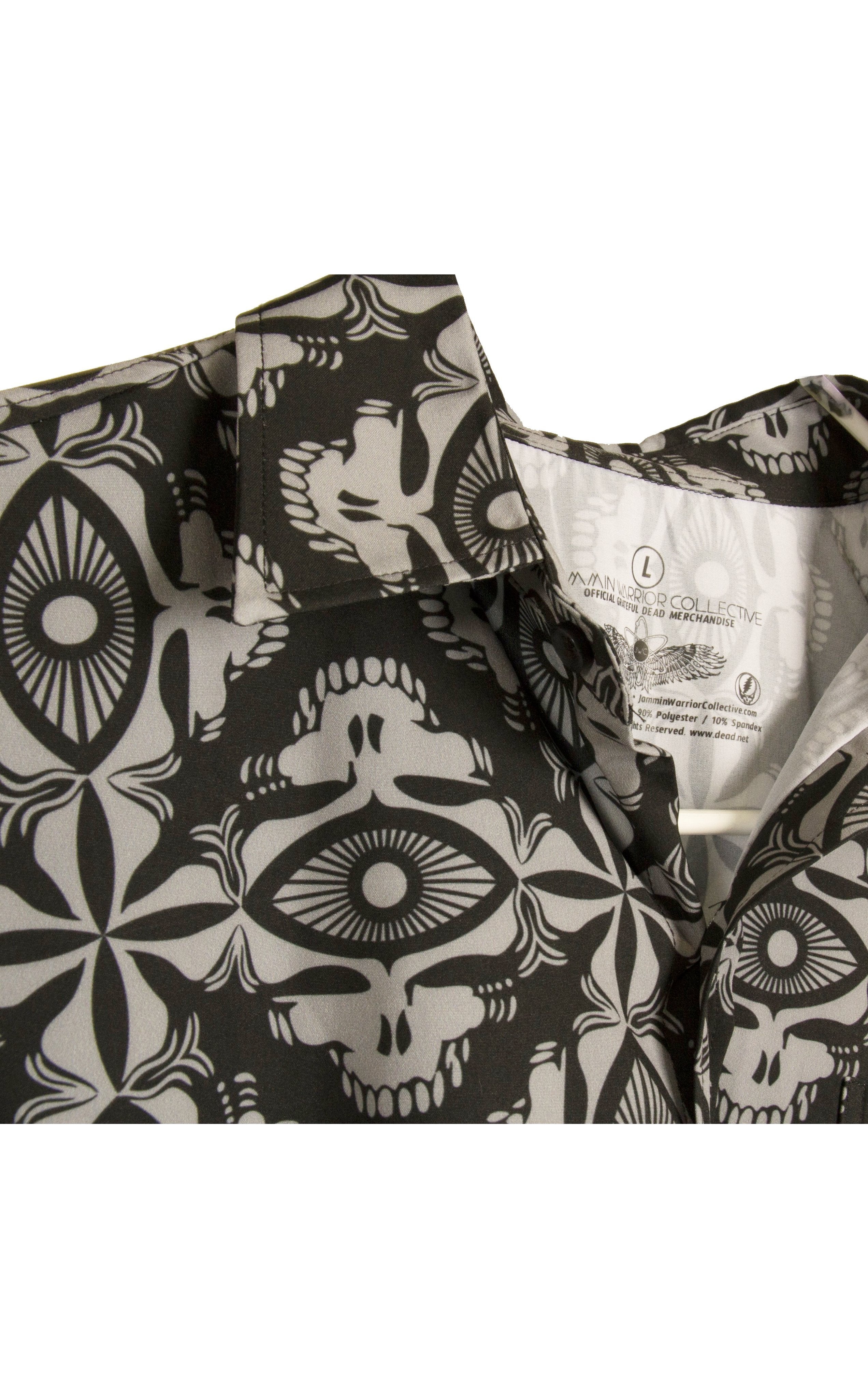 Tiki Grateful Dead Dress Shirt - Warrior Within Designs ,Shirt 
