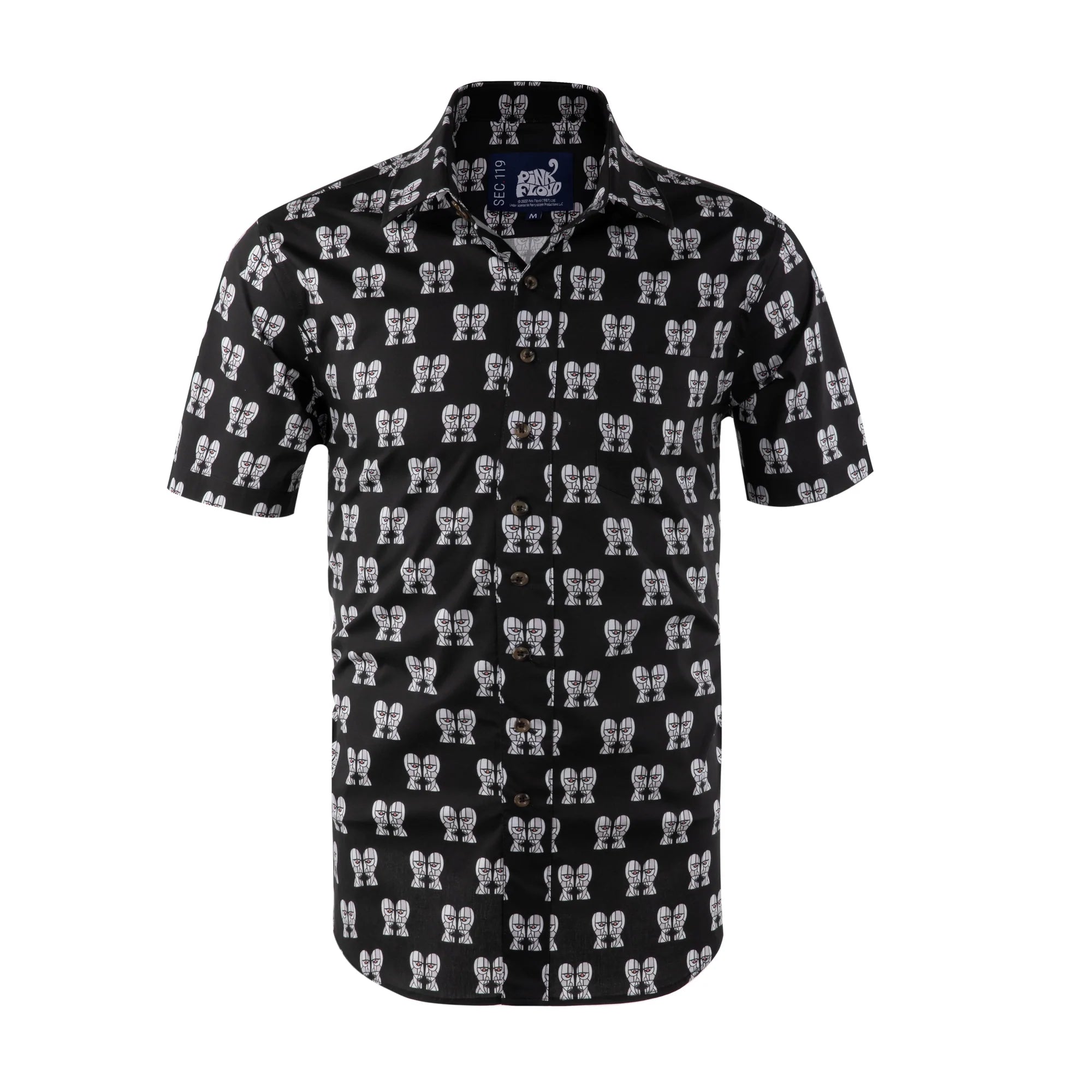 Pink floyd deals button up shirt