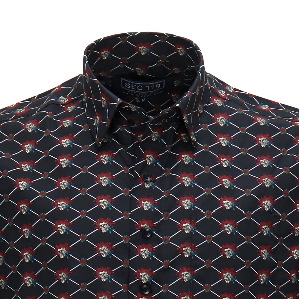 Monogram Bandana Hook Detail Long-Sleeved Shirt - Men - Ready-to-Wear