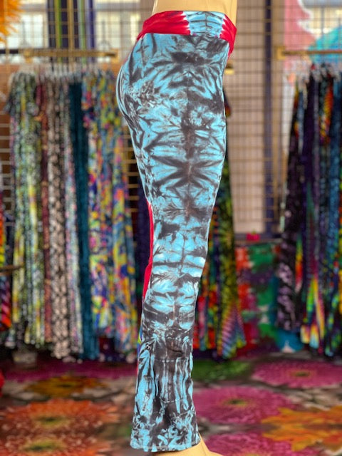 Extra Small HomeTown Tiedye Yoga Pant #22