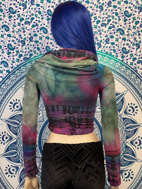 Small Hometown REVERSE DYED Elephant Crop Top #1 (Limited Run)