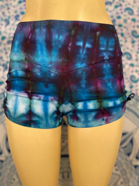 Large Colorfully Blessed Dyes Cinch Shorts #9