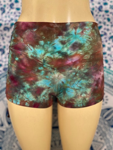 Small Colorfully Blessed Dyes Cinch Shorts #2