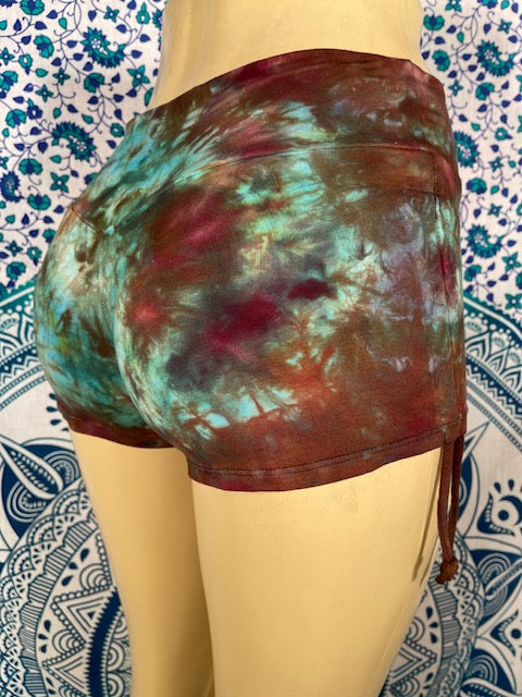 Small Colorfully Blessed Dyes Cinch Shorts #2