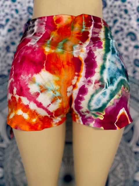 XL Colorfully Blessed Dyes Cinch Shorts #10