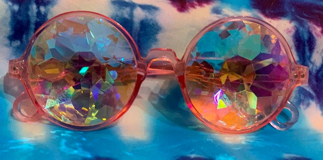 Kaleidoscope Glasses #2 (3 color options)