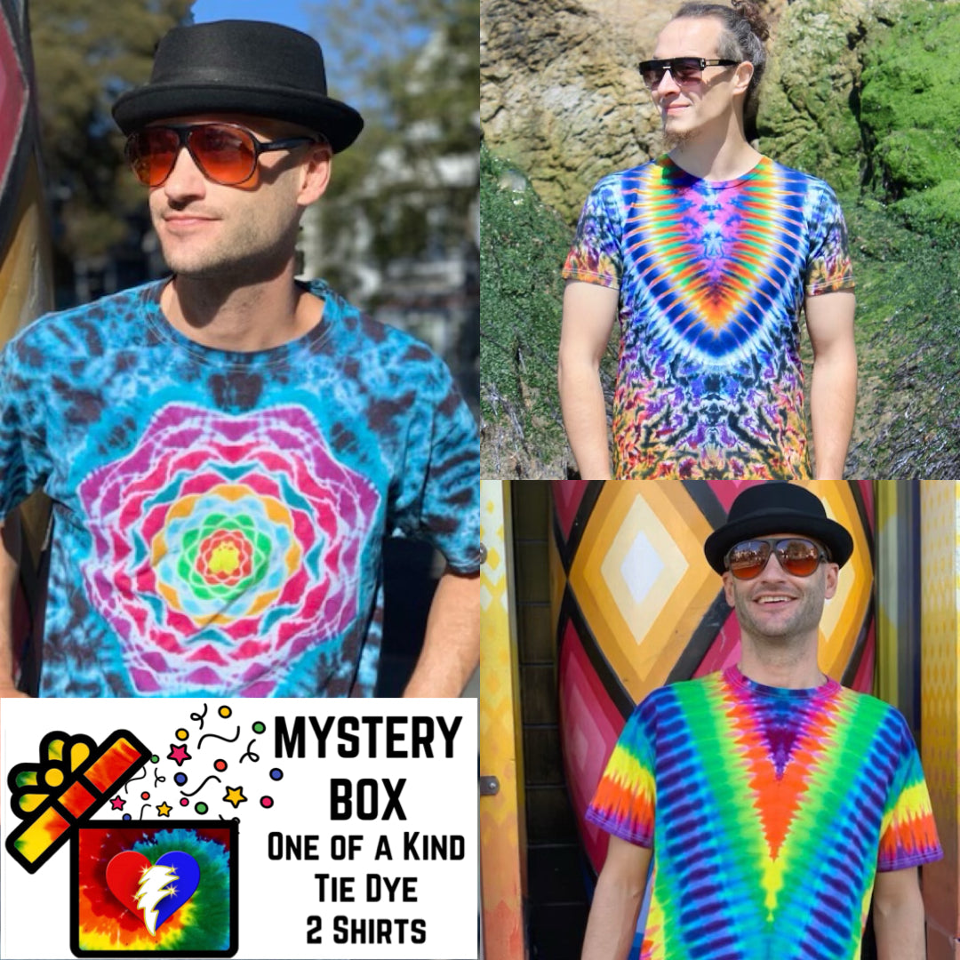 Mystery Tiedye T-Shirt Holiday Box #2